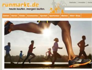 Screenshot runmarkt.de